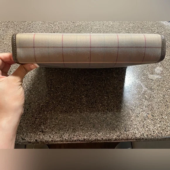 Vintage Burberrys Nova Check Clutch NWT - Picture 6 of 9